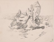 Верблюды - © Русский музей, Санкт-Петербург