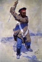 Атакующий солдат - © Севастопольский военно-исторический музей-заповедник