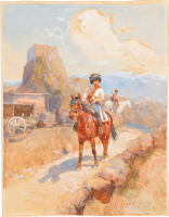 Кубанский казак - © Севастопольский художественный музей имени П.М. Крошицкого