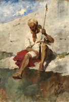 Восточный воин - © Национальный художественный музей Республики Беларусь