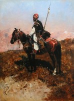 Конный черкес