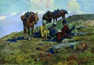 В горах Кавказа