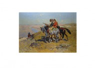 Конный черкес с гитарой