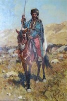 Всадник на коне