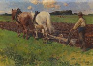 Пашущий фермер в Кимгау