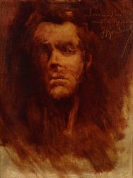 Набросок мужской головы - © Музей-панорама «Бородинская битва» Набросок мужской головы - © Музей-панорама «Бородинская битва»