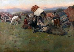 Горцы на привале Горцы на привале