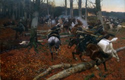 Кавказская разведка - © Музей-панорама «Бородинская битва» Кавказская разведка - © Музей-панорама «Бородинская битва»