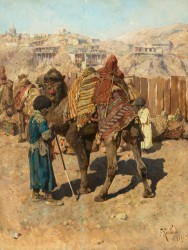 Караван в ауле - © Русский музей, Санкт-Петербург Караван в ауле - © Русский музей, Санкт-Петербург