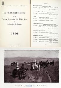 Каталог барселонской художественной выставки 1896 года