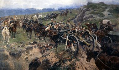 Живой мост - © Музей-панорама «Бородинская битва» Живой мост - © Музей-панорама «Бородинская битва»