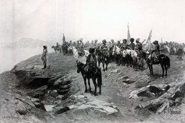 Молитва Шамиля перед битвой с русскими