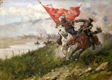 Битва всадников - © Государственный мемориальный музей А.В. Суворова Битва всадников - © Государственный мемориальный музей А.В. Суворова