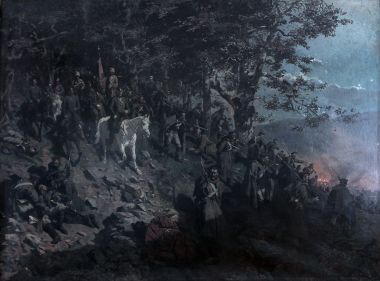 Взятие аула Дарго 6 июля 1845 года - © Национальный музей Республики Дагестан им. А. Тахо-Годи