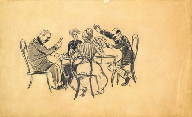 Игра в карты - © Музей-панорама «Бородинская битва»