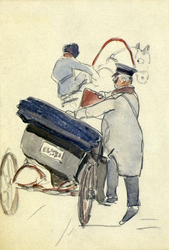 Извозчик - © Музей-панорама «Бородинская битва»