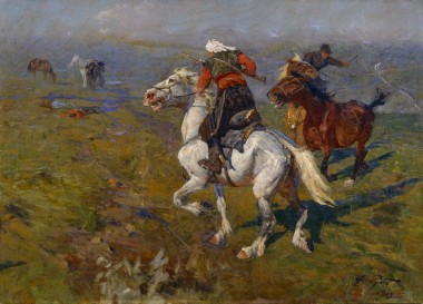 Всадники - © Нижегородский государственный художественный музей