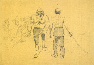 Подготовка к поединку - © Музей-панорама «Бородинская битва» Подготовка к поединку - © Музей-панорама «Бородинская битва»