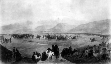 Сдача крепости Карса со всей Анатолийской армией генералу Муравьеву