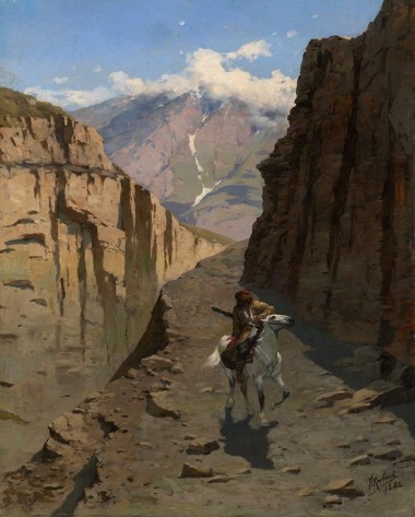 Горная дорога в Млети