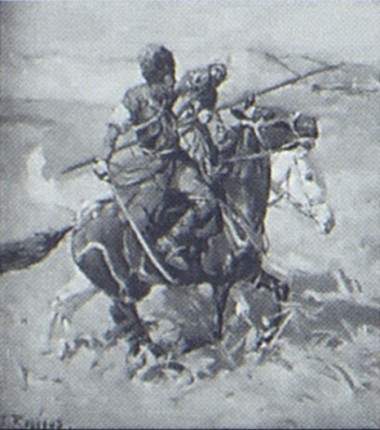 Два конных черкеса