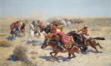 Игра в бузкаши 