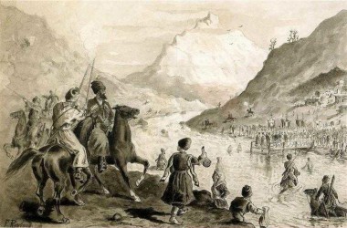 Освящение воды на Кавказе